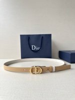 Width 2.0Cm Dior's Montaigne Belt Draws Inspiration From The Bag Of The Same Nam