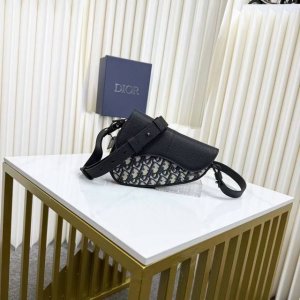 Highest quality, original, and original Mini Saddle Bag. Beige and black Obliqu