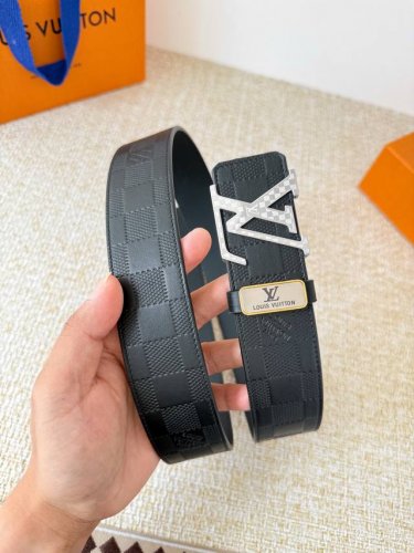 Product Name: Louis Vuitton Belt - Original Single Belt Model: Hook, Classic Pur