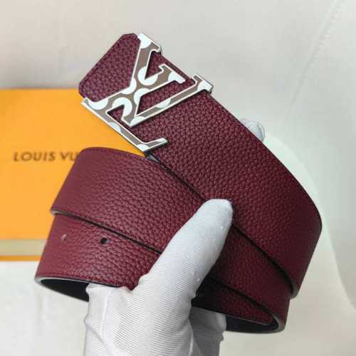 Louis Vuitton French original leather, double-sided lychee grain, Italian impor