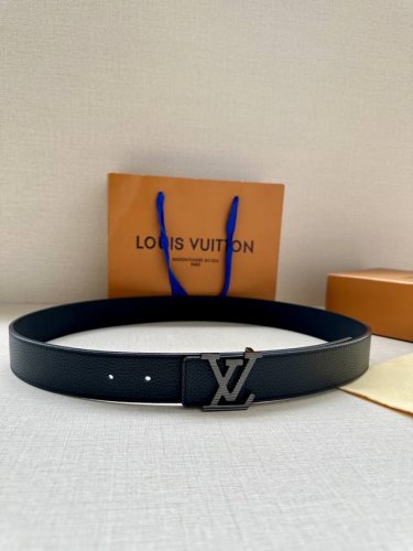 3.4 Width Louis Vuitton Classic Elements. The Central Lv Letter Buckle Releases