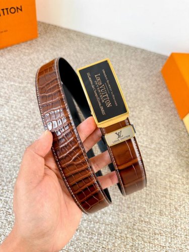 Product Name: Louis Vuitton Belt Original Automatic Buckle Model: Automatic buc