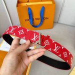 Original packaging L0Uis Vuitt0N Donkey's new men's belt this season, 40mm wide