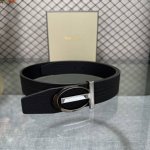 Tom Ford's latest trendy double-sided top-grain cowhide leather model, 3.8mm wid