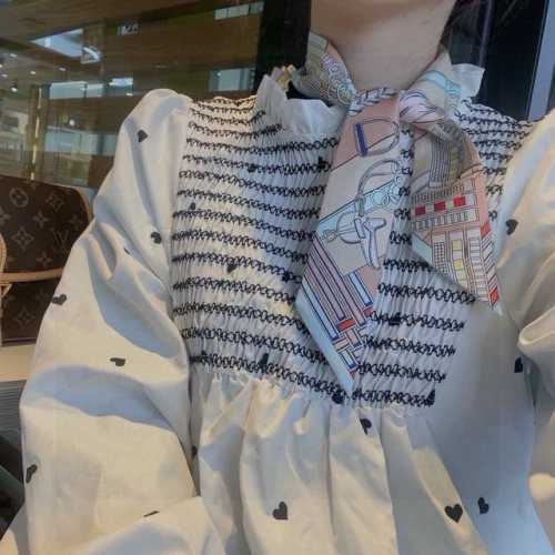 H's new silk scarf, bridle and mascot, 100% heavy silk twill, Herm