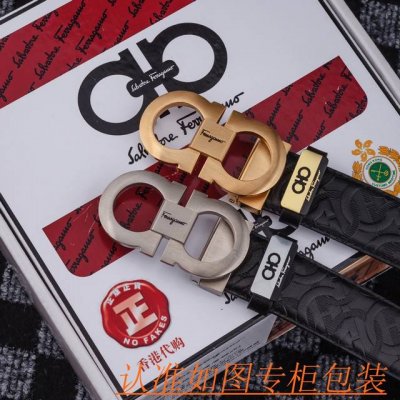 Product Name: Ferragamo Original Single Belt Material: 100% Top Layer Cowhide Le