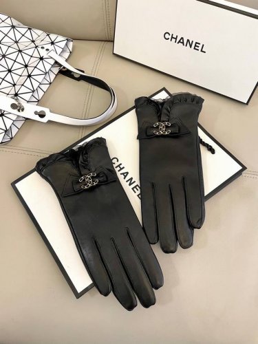 Chanel Autumn/Winter Women's Gloves, imported lambskin leather, ultra-thin, soft