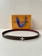 2.0 Wide Mini Lv Double-sided Belt with luxurious leather and iconic Monogram ca