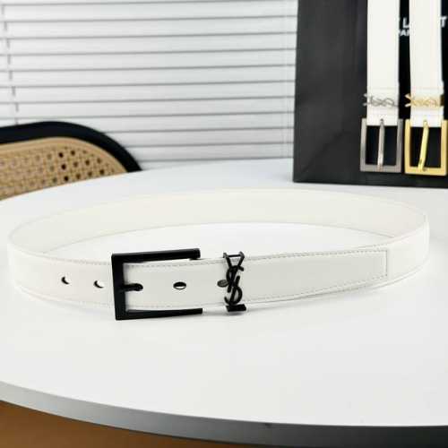 Saint Laurent Women's Belt Classic Colors Available, Every Stitch And Thread Is