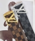 Belt: Louis Vuitton Top Replica - Belt: 100% imported top-grain cowhide, genuin
