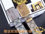 Belt: Gucci.Gu...Cci Authentic Belt: 100% Genuine Top-Grain Cowhide Leather, Gua