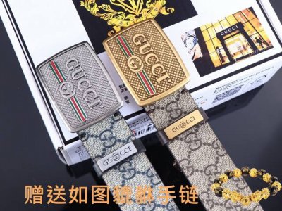 Belt: Gucci.Gu...Cci Authentic Belt: 100% Genuine Top-Grain Cowhide Leather, Gua