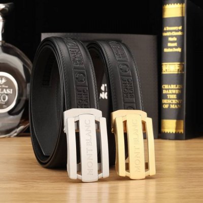 Special Montblanc Automatic Secret Original Single High-End Quality Width 3.5 Au