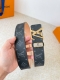 Product Name: Lv..Louis..Vuitton Belt Original Model: Buckle, classic pure stee