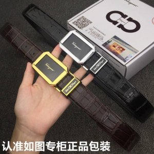 Brand: Salvatore Ferragamo crocodile pattern Model: Original! Please look for th