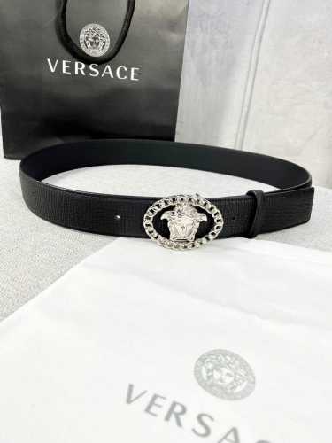 Width 4.0 Cm V E R S A C E Versace This Versatile Patterned Soft Top-Grain Leath