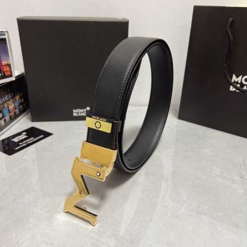 Product Name: Montblanc Original Belt Material: 100% Top Layer Cowhide Leather