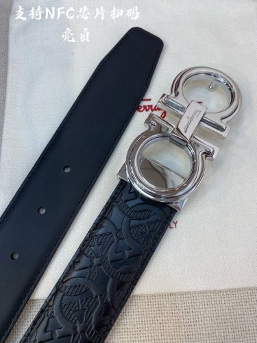 Special Nfc-F 3.5Cm Premium Custom-Made Men's Belt, Double-Sided Imported Cowhid