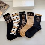 Five pairs per box with packaging Versace, a top European and American brand, p