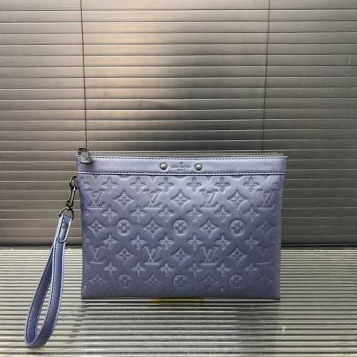 Louisvuitton Pochette To-Go clutch bag, unisex classic and versatile, comes in a