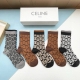 comes with a box of five pairs of Celine socks, the latest style! Counter-synch