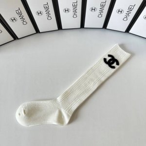 Special Packaging Chanel Hot Selling New Double-Needle Cashmere Long Socks/Slouc