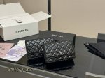 comes with a folding box Size: 19*12Cm Chanel classic fortune bag Woc The quali