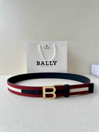 Special Bally Men's Belt Width 3.4Cm This Model Is Made Of Imported Cowhide On T - Click Image to Close
