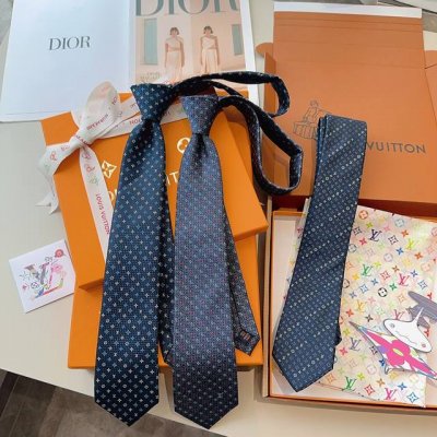 Special Lv Monogram Tie Louis Vuitton Classic Tie Monogram Jacquard Design Must-