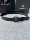 Width: 3.0 Cm Versace This Plain Weave Belt Features The Iconic Versace Medusa H