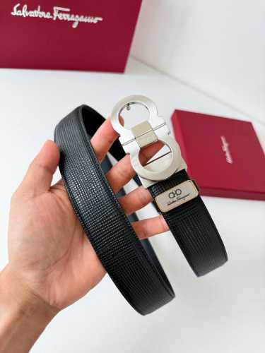 Product Name: Ferragamo belt. Ferragamo belt original Model: Buckle, classic bu
