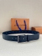 Special 4.0-Inch Wide Citizen Double-Sided Belt Crafted From Monogram Eclipse Ca