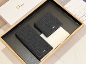 Short and long Dior Short 022 Long 026 Color Black 11*10*1.5 17.5*8.5*1.5 New D