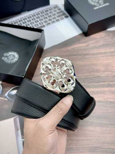 Croce S925 Authentic Quality Imported Calf Leather Belt! Width: 3.8 Cm.