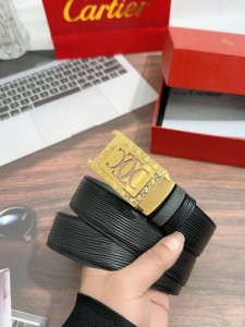 Cartier Original Quality Imported Calfskin Leather! Width: 3.5 Cm