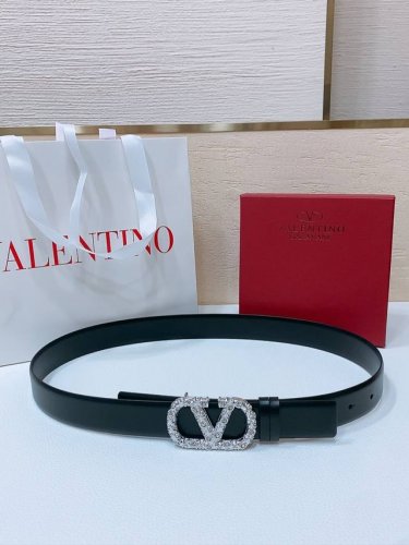 Vlogo Signature Buckle, Decorated With Swarovski Imitation Pearls -Swarovski Dia