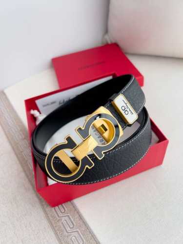 Product Name: Ferrgamo.. Ferragamo Belt Automatic Belt Model: Automatic Buckle,