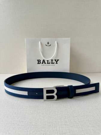 Special Bally Men's Belt Width 3.4Cm This Model Is Made Of Imported Cowhide On T - Click Image to Close