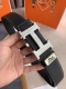 Product Name: Hermes Original Model: Hanging Buckle, Classic H-Shaped Brushed Pu