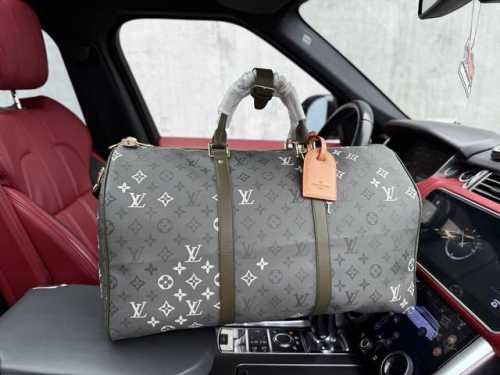 High-end new "Louis Vuitton" Lv travel bag DDD. Louis Vuitton travel bag. Coate