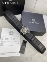 Width 4.0 Cm Versace This Deer Leather Belt Is Made From Carefully Selected Impo