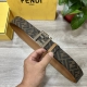 Special Fendi Fendi Counter Same Style Width 4.0Cm Double Ring Reversible Belt F