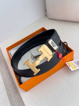 Product Name: Herm S.Her..Mes Automatic Buckle Belt Waist Belt Model: Automatic - Click Image to Close