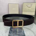 Tom Ford's Latest Popular Double-Sided Top-Grain Cowhide Counter Sync 3.8 Width