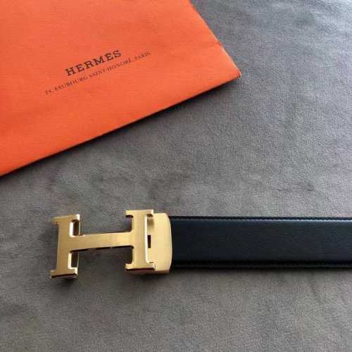 Automatic holeless belt Hermes 35mm exquisite H automatic buckle, imported doubl