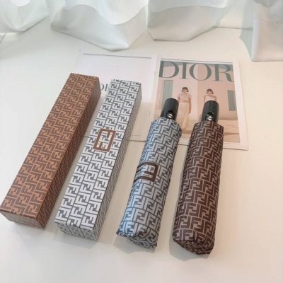 Fendi tri-fold automatic folding umbrella, the latest hot item of the year, orig