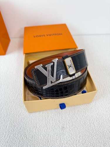 Product Name: Lv..Louis..Vuitton Belt Original Single Model: Buckle, Classic Pur