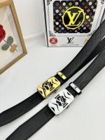 Product Name: Lv..Louis..Vuitton Automatic Belt Material: Genuine Leather Belt,