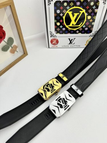 Product Name: Lv..Louis..Vuitton Automatic Belt Material: Genuine Leather Belt,