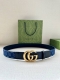 Width 3.8Cm Gucci Every Season, The Brand's Logo Is Reborn, Bringing A New Twist